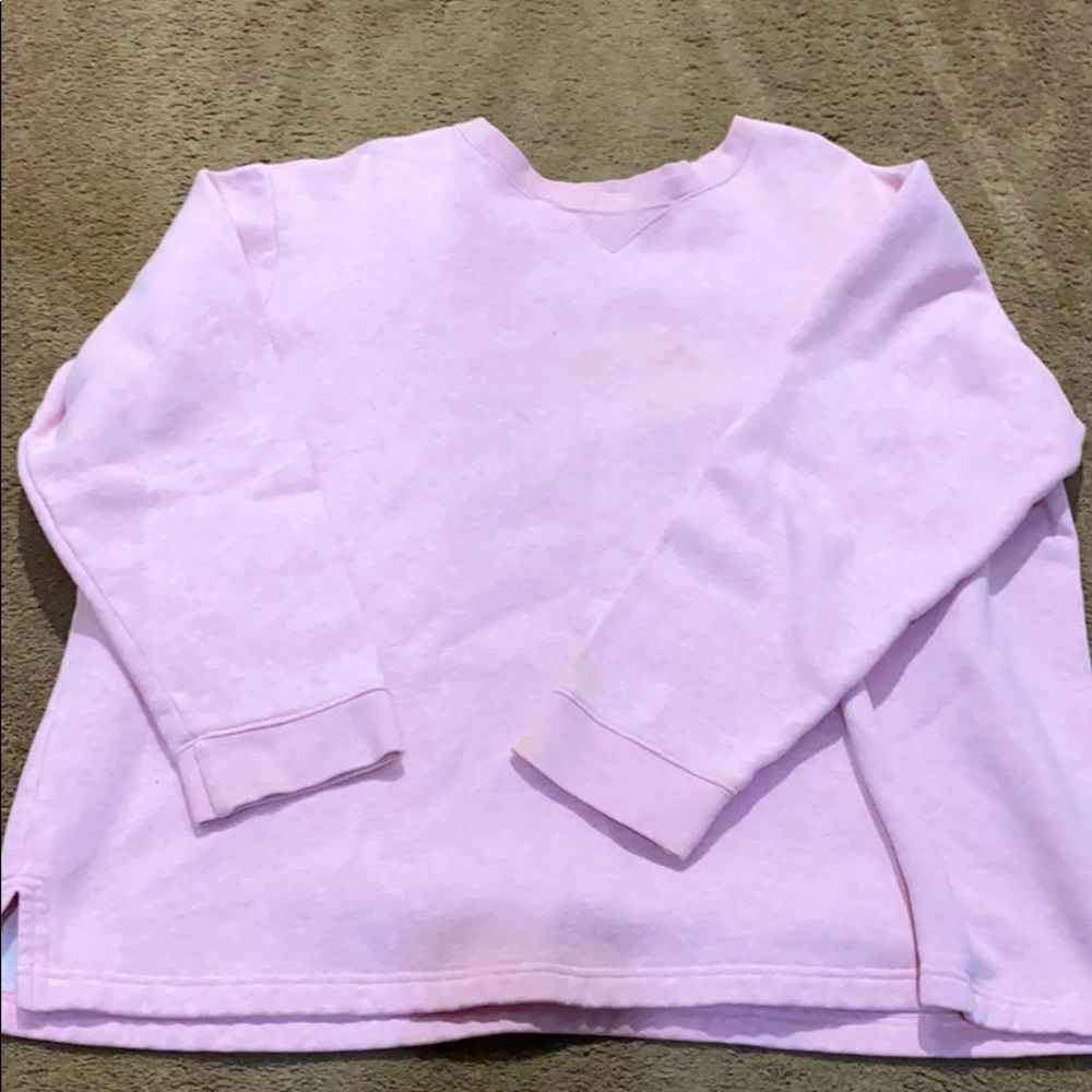 Pink sweatshirt